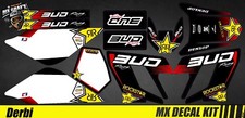 Decal Kit for Derbi 50 - Bud R