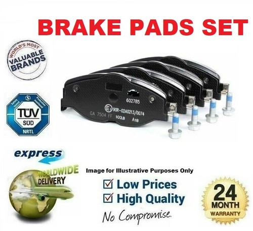 Rear axle brake pads set - axle,