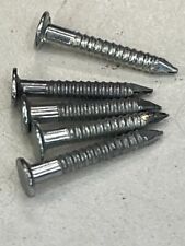 Annular Ring Shank Nails Steel Ribbed 15mm 5/8" Zinc Plated 15mm x 14g - 2mm