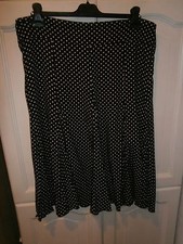 Ladies Black & White spotted