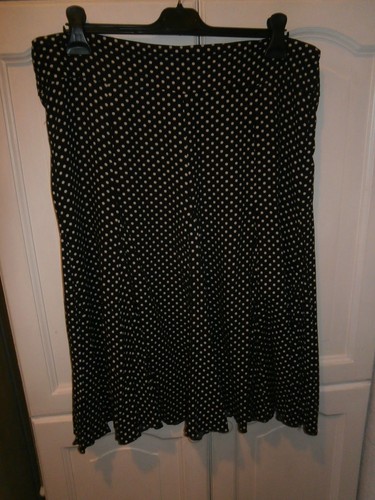 Ladies black white spotted - ladies,