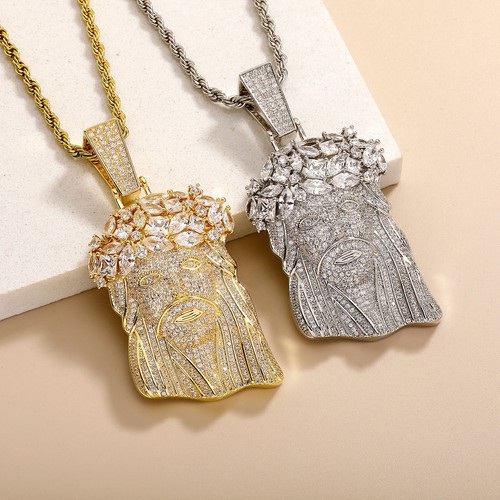 Jesus piece pendant - pendant, necklace
