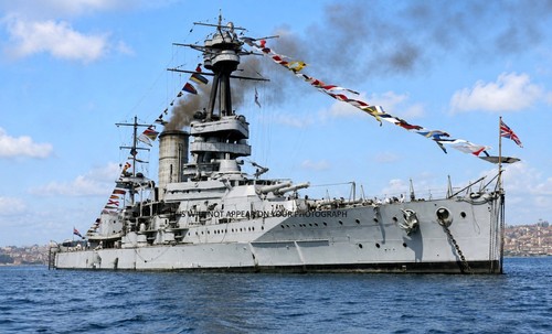 Royal navy super dreadnought - royal,