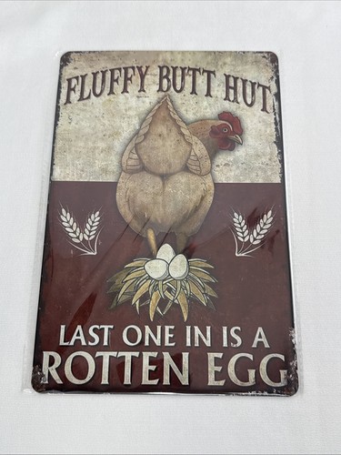 Fluffy butt hut chicken - hut, ”