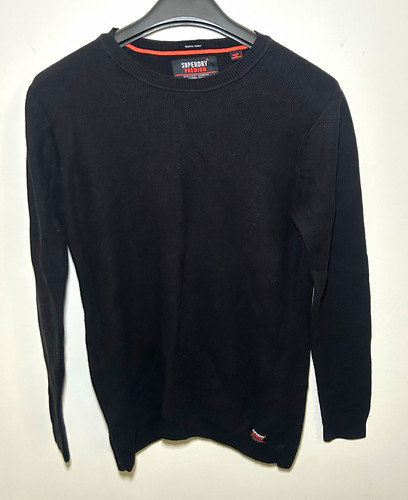 Superdry men black cotton - superdry,