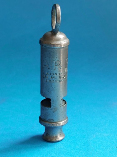 Ww2 arp warden whistle - arp, warden's