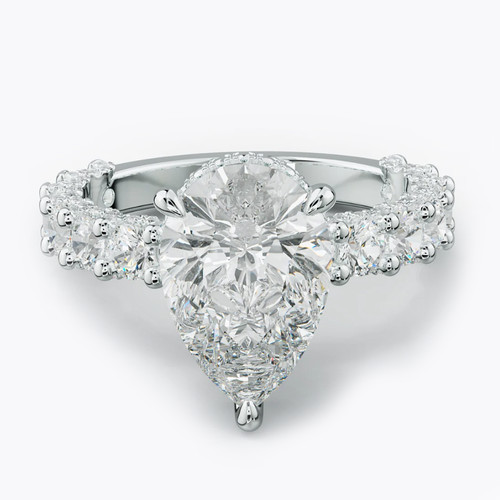 Engagement diamond ring lab - diamond,
