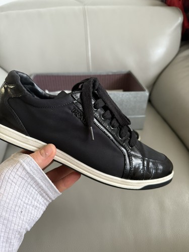 Prada black sneakers women - prada,