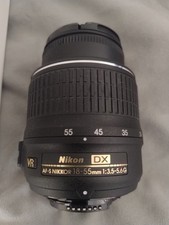 Nikon AF-S DX Nikkor 18-55mm F3.5-5.6G VR Never Used In Box Mint