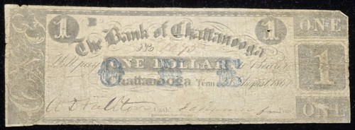 1861 bank chattanooga - of,