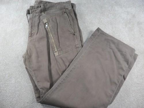 Gas jeans men brown cotton - men's,