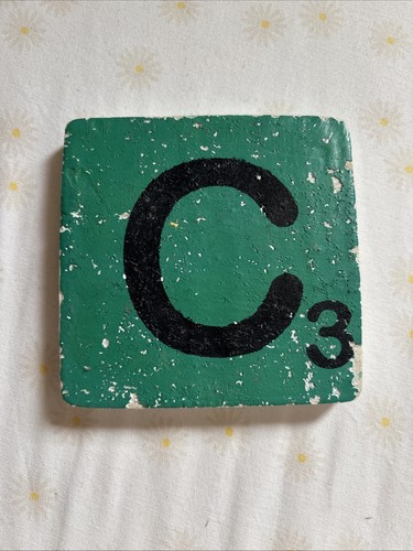 Handmade giant scrabble tile - scrabble,