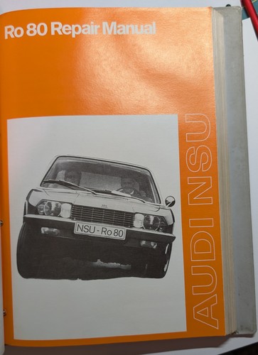 Nsu ro80 official factory - nsu,