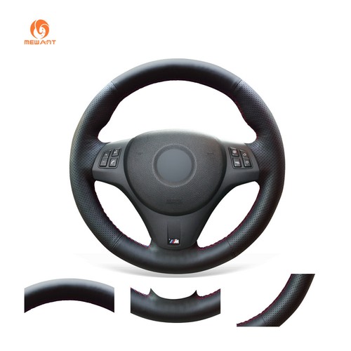 Leather car steering - leather,