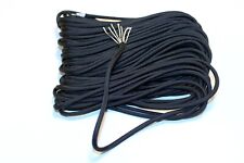 50ft x 3mm Black 550 Paracord