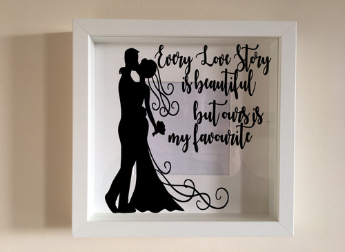 Box frame vinyl decal - vinyl,