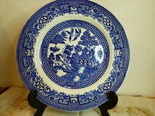 Vintage, Swinnertons Staffordshire Old Willow Dinner Plate
