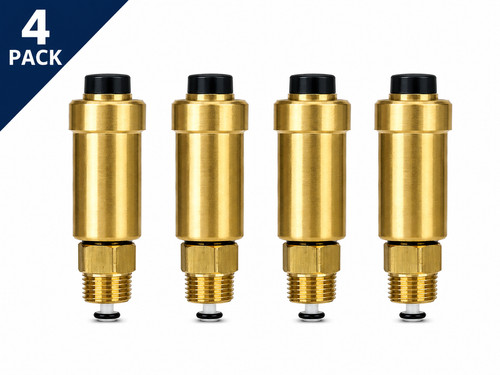 Automatic air vent - 4x, 1/2"