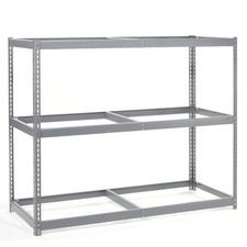 Wide Span Rack With 3 Shelves