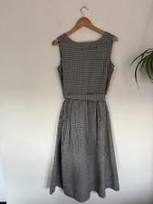 Toast 100% Cotton Gingham Midi