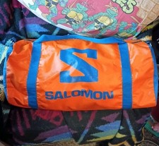 Vintage 80s Salomon Skiing
