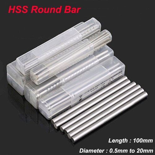 100mm long hss round bar - 100mm,