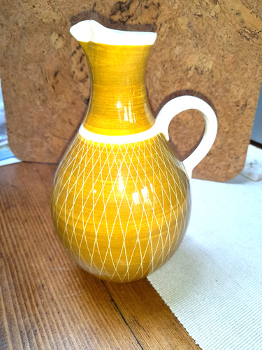 Schranberg pottery pitcher - schranberg,