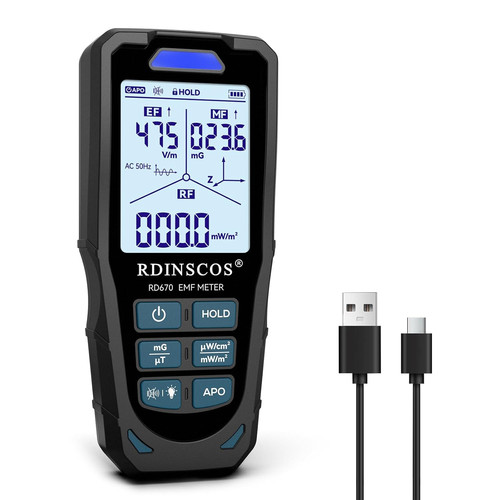 Emf meter detector - emf, 5g