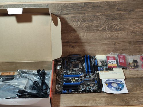 Msi p55 gd65 motherboard used - motherboard,