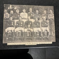 England 1966 Fully Signed Inc Bobby Moore & Charlton World Cup Final 