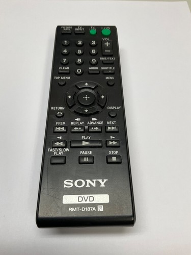 Sony rmt d187a dvd dvp - dvd, dvp-ns710h
