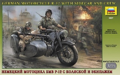 Zvezda german motorcycle - german,