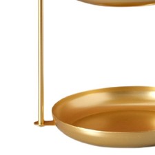 B- 2 Tier Iron Fruit Serving