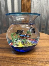 Vintage Murano Glass Aquarium