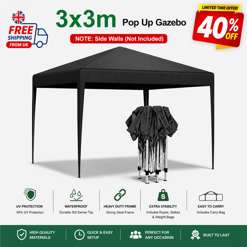 3x3m heavy duty - 3x3m, marquee