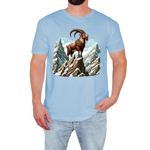 Majestic goat mens shirt - majestic,