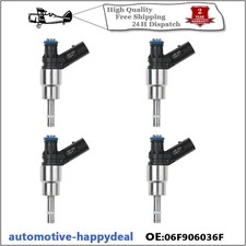 4X  Petrol Fuel Injector 06F906036F For Audi A1 A3 TT Seat Leon Vw Golf Polo 2.0