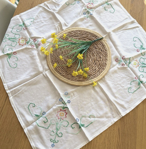 Vintage hand embroidered - vintage,