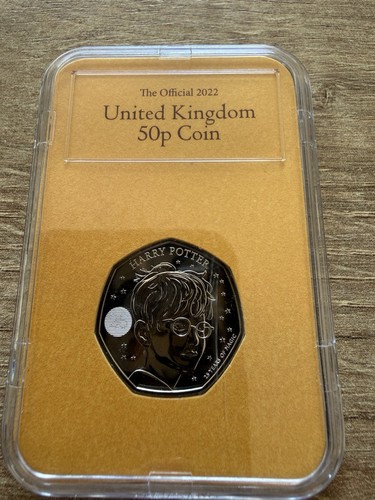 Harry potter 50p coin - harry,