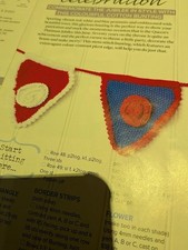 Royal Bunting Knitting Pattern.