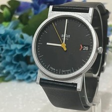BRAUN Rare Vintage Round Black