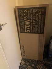 LG US90TY 5.1.3 Ch Dolby Atmos Soundbar & Subwoofer Brand New Sealed Box!