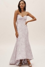 ML Monique Lhuillier JENNER DRESS LILAC SIZE 10 $798 Bhldn NWT