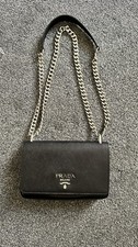 PRADA Saffiano Leather Chain