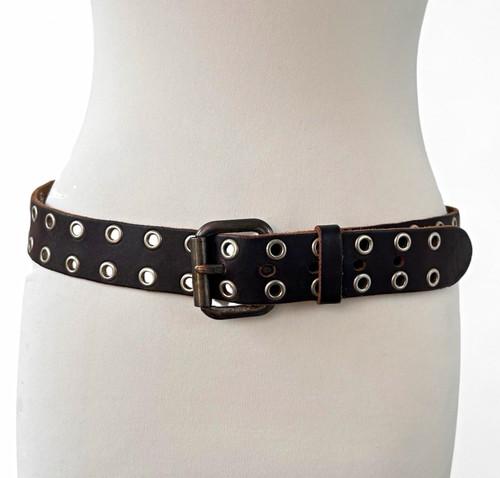 Vintage y2k brown - brown, leather