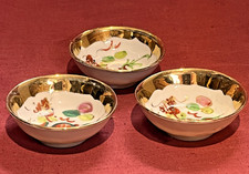 Set of 3 Vintage Hand Painted