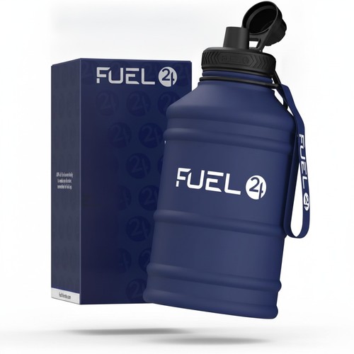 Stainless steel water bottle - stainless,