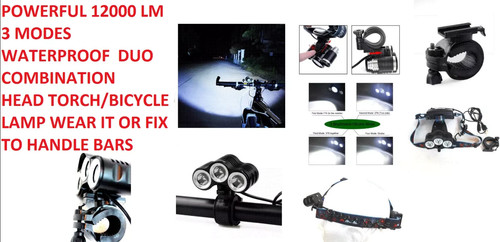 Combo led front bicycle - front,