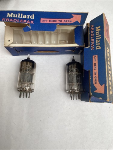 Mullard ecc81 pair square - mullard,