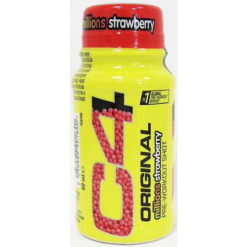 Strawberry pre workout shot - workout,